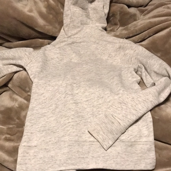 Abercrombie & Fitch grey womens zip hoodie Large - Picture 3 of 10